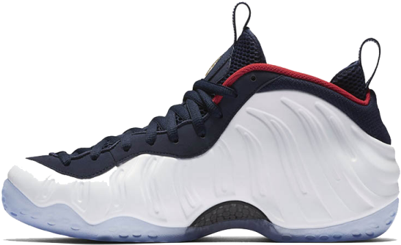 Nike Air Foamposite One Denim Png Jpg Freeuse - Nike Foamposite Sail Release (640x640), Png Download