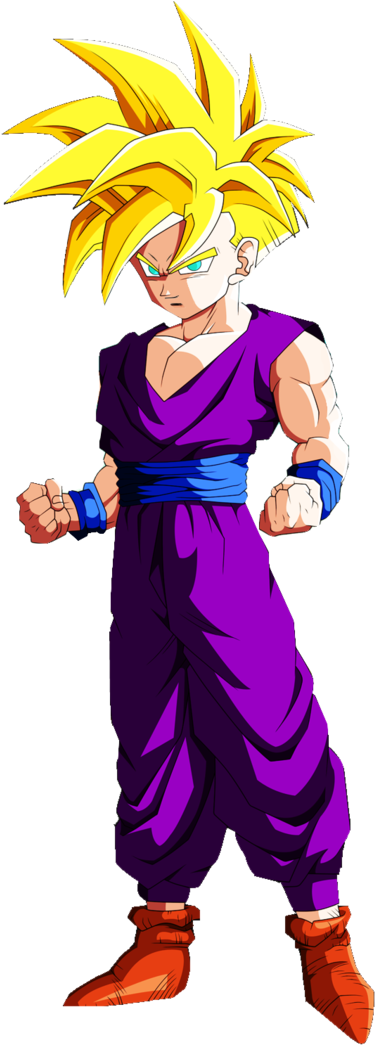 Gohan Ssj Png - Dbz Edits (900x1125), Png Download