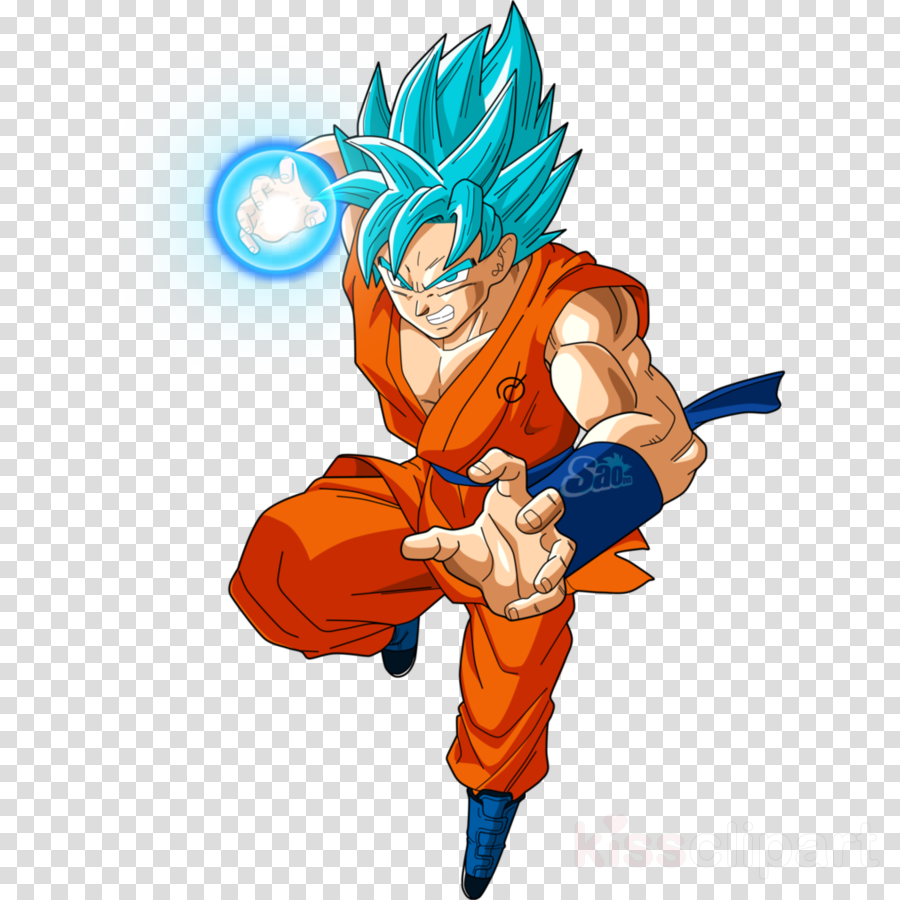 Goku Ssgss Png Clipart Goku Gohan Frieza - Goku Atacando Png (900x900), Png Download