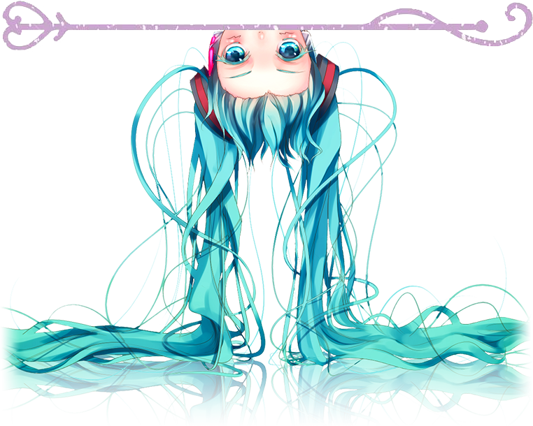 For More Animations Check Out Strawberry Pie - Hatsune Miku (762x610), Png Download