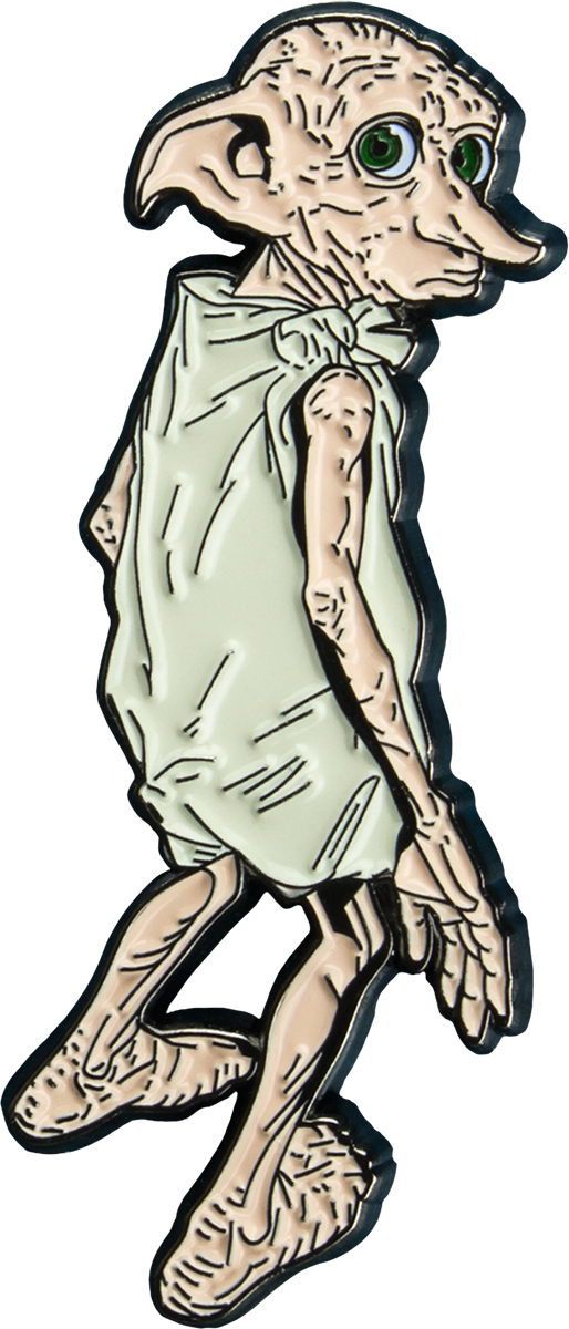 Dobby Enamel Pin - Harry Potter Dobby Enamel Pin (514x1200), Png Download