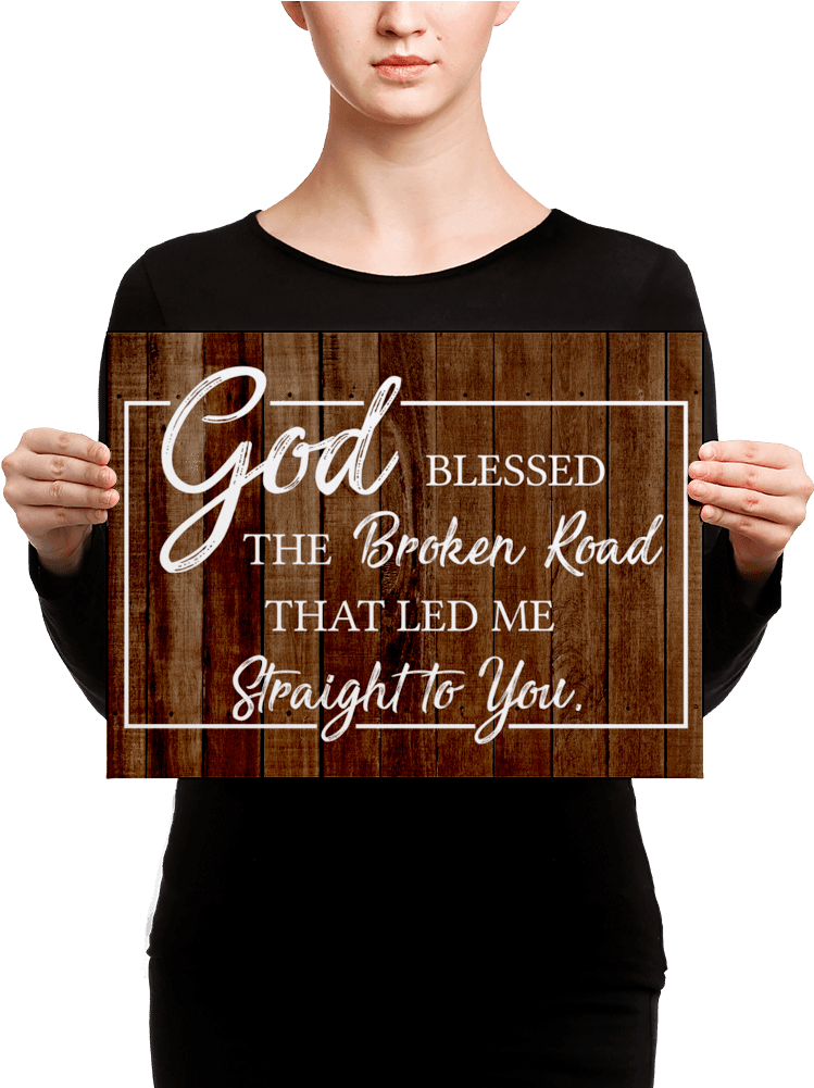 God Blessed The Broken Road That Led Me Straight To - Black Mask Red Pied French Bulldog Canvas (1000x1000), Png Download