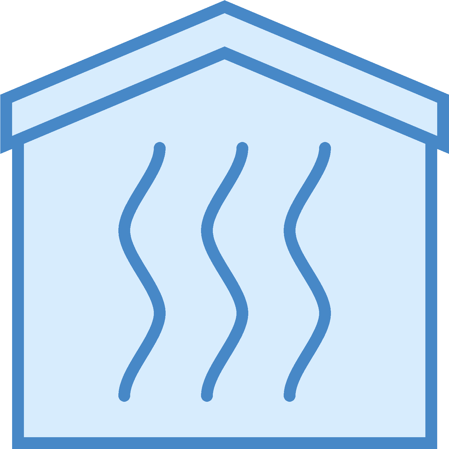 Heating Room Icon (1600x1600), Png Download