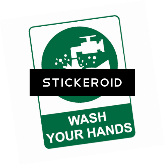Wash Your Hands Safety Sign - Wash Your Hands Signs (563x564), Png Download
