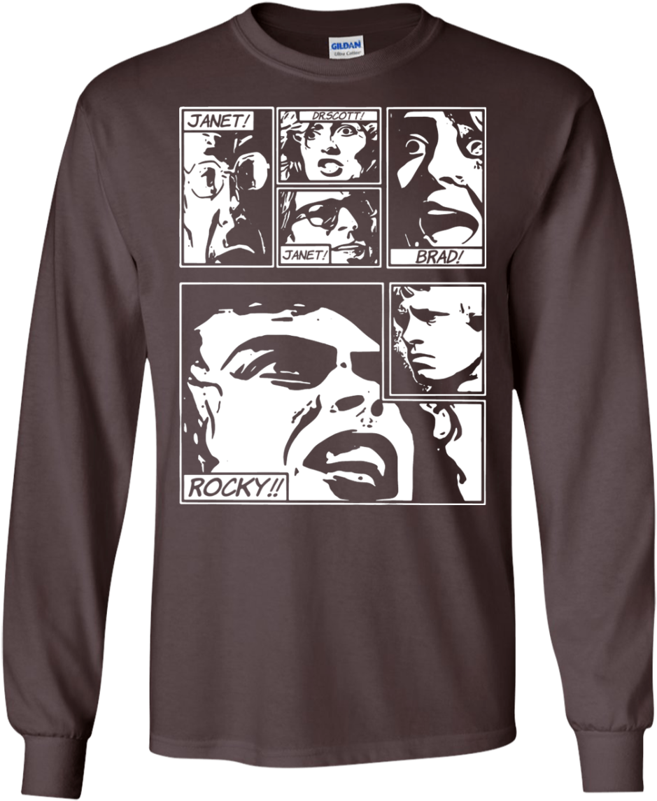 Janet Dr Scott Janet Brad Rocky (1155x1155), Png Download