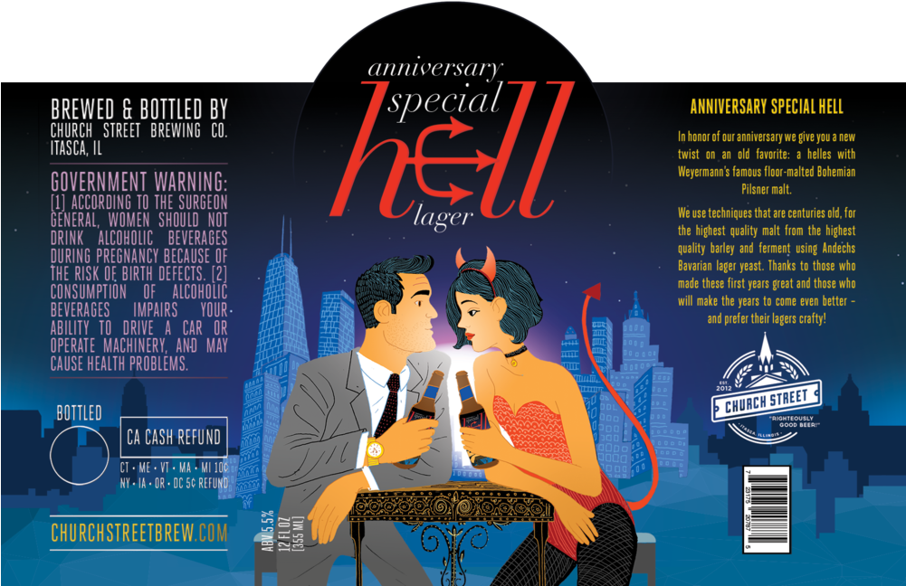 Church Street Brewery - Brewery (1000x667), Png Download