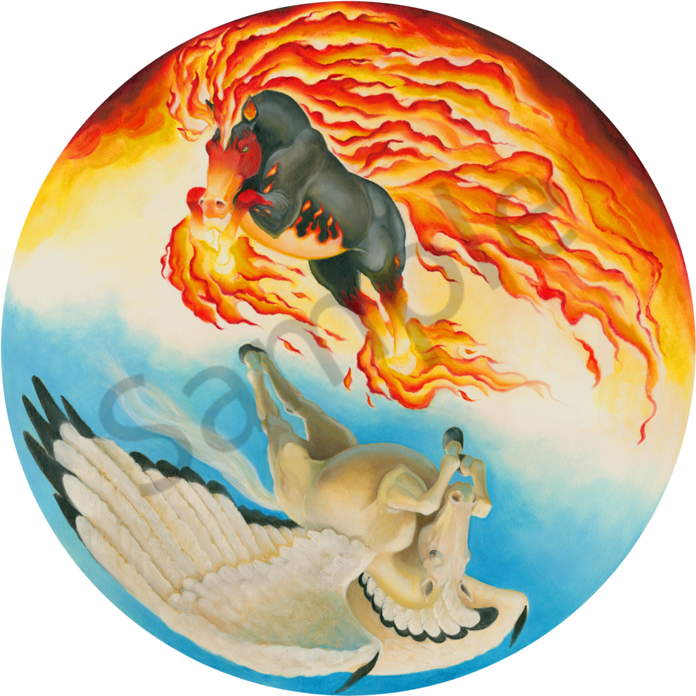 Yin And Yang (1000x1000), Png Download