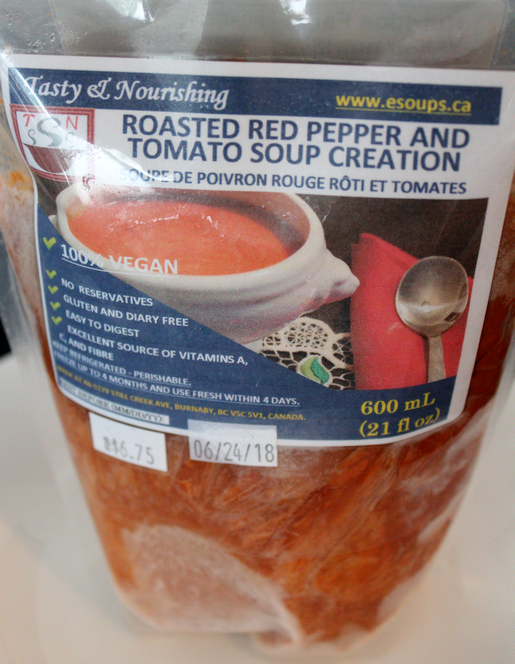 Roasted Red Pepper And Tomato Soup - Tomato Soup (515x664), Png Download