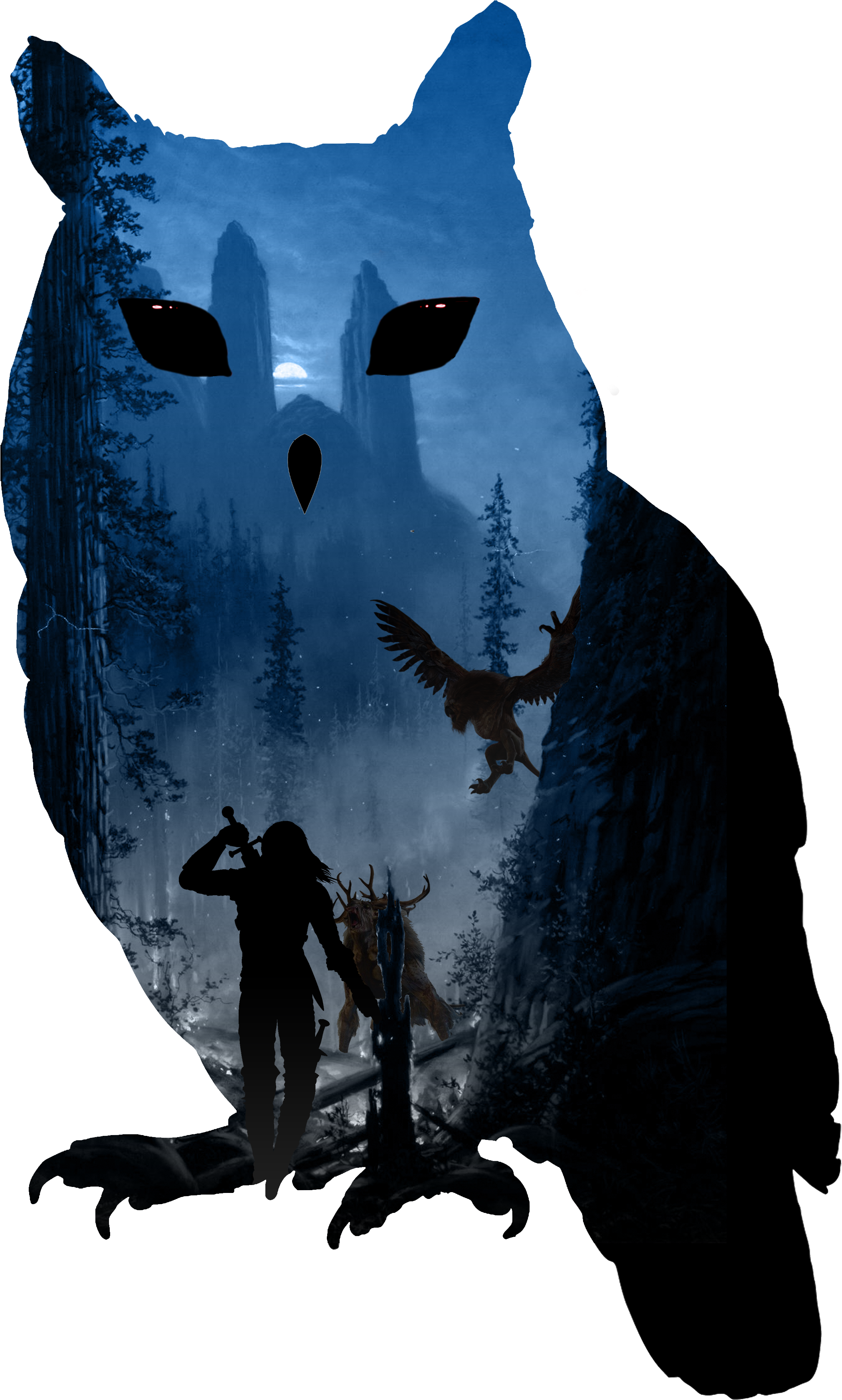 I Have Worked On Environments And Characters And Links - Witcher School Of The Owl Hoodie (pullover) (2480x3508), Png Download