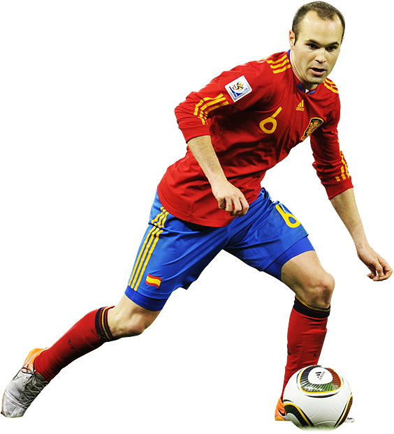 Iniesta Pnginiesta Png - Iniesta Spain No Background (880x821), Png Download