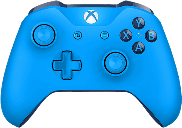 Xbox Wireless Controller Blue (600x600), Png Download