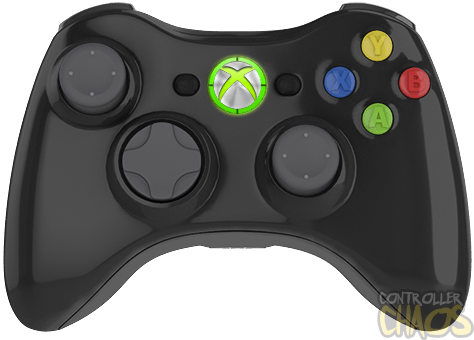 Xbox 360 Controller Png Image - Xbox 360 Controller (474x340), Png Download