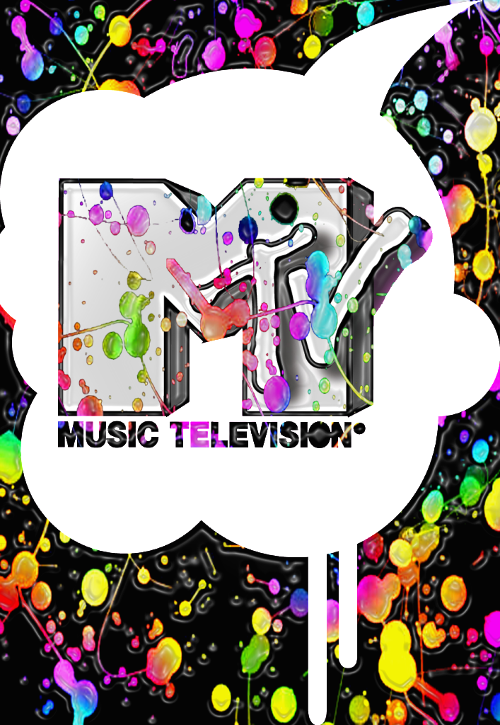 Mtv Logo - Cool Mtv Logo (707x1024), Png Download