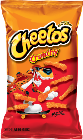 What Are Your Favorite Junk Foods Here Are A Few Of - Cheetos Crunchy Snacks, Cheese Flavored - 9.5 Oz Bag (334x483), Png Download