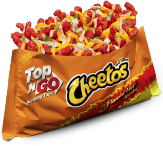 Doritos Bag Transparent Background - Walking Taco Doritos (334x483), Png Download
