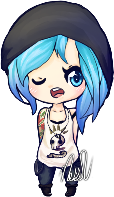 Life Is Strange Clipart Chloe - Life Is Strange Chibi (400x671), Png Download