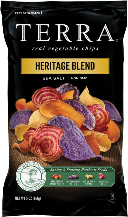 Vegetable Chips Terra (492x800), Png Download
