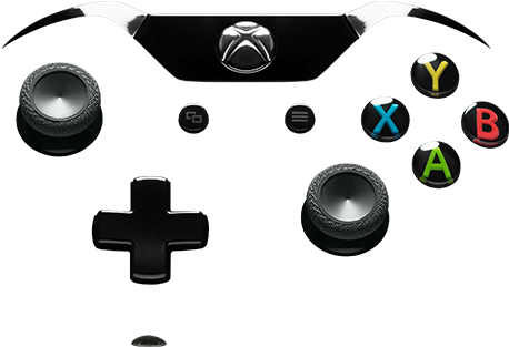Xbox One Controller Transparent Download - Xbox One S Controller 3.5 Mm Jack (1000x600), Png Download