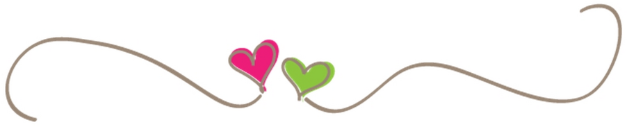 Love Wood Clipart Divider - Heart Divider Transparent Background (950x253), Png Download