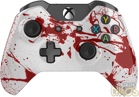 Blood Splatter - Xbox Elite Controller Limited Edition (474x340), Png Download