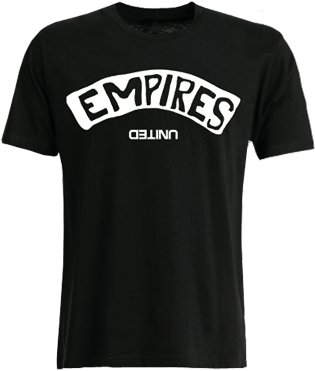 United Black Crown Empires T-shirt - T-shirt (472x472), Png Download
