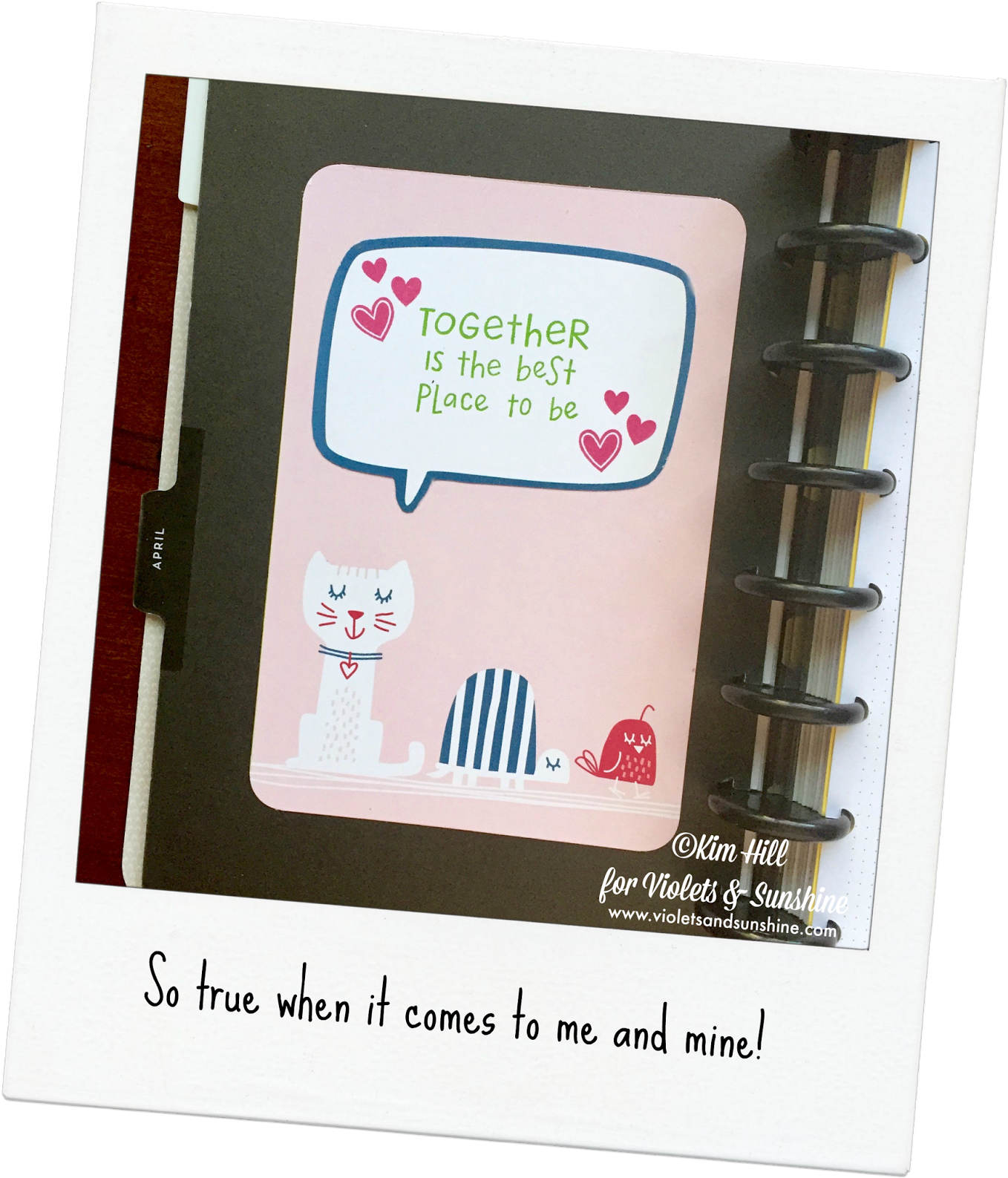 The Backside Of The Dividers Have Inspirational Quotes - Scrapbooking (1369x1600), Png Download