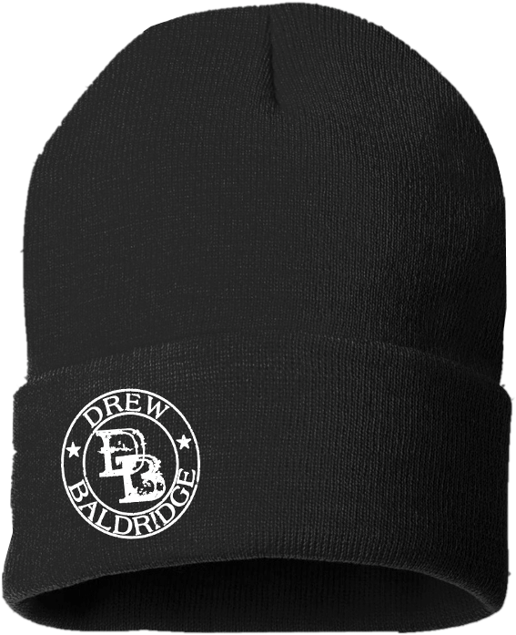 Drew Baldridge Black Beanie - Drew Baldridge (800x800), Png Download