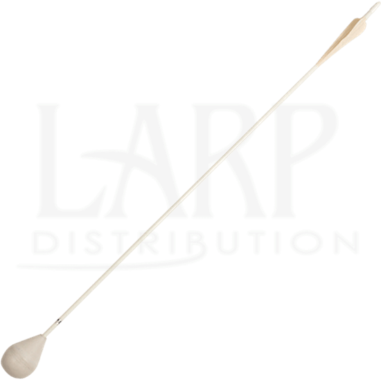 White Glow In The Dark Larp Arrow - Putter (550x550), Png Download