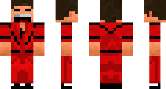Minecraft Skin Lorax - Kronno Zomber Skin Minecraft (600x348), Png Download