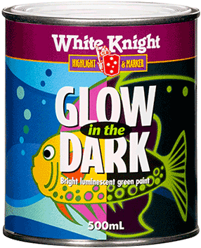White Knight Glow In The Dark Paint (465x365), Png Download