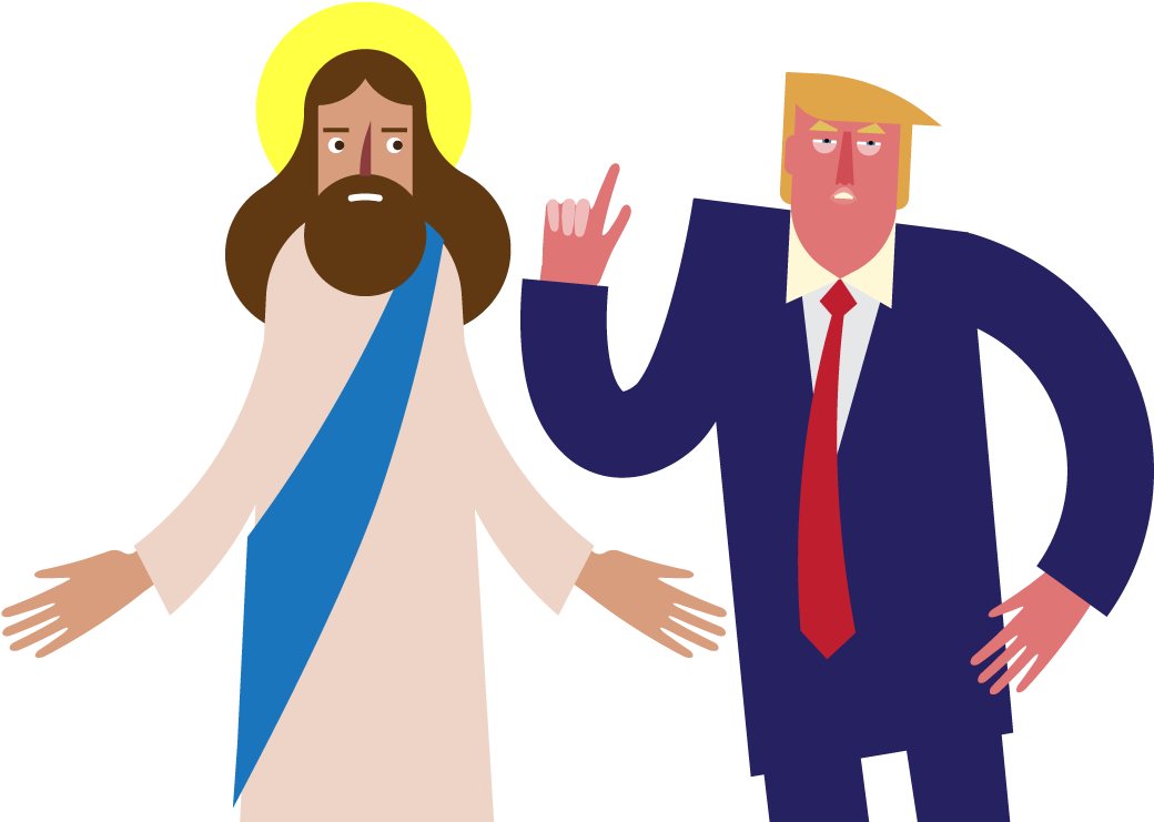 Animation Of Jesus (1059x850), Png Download