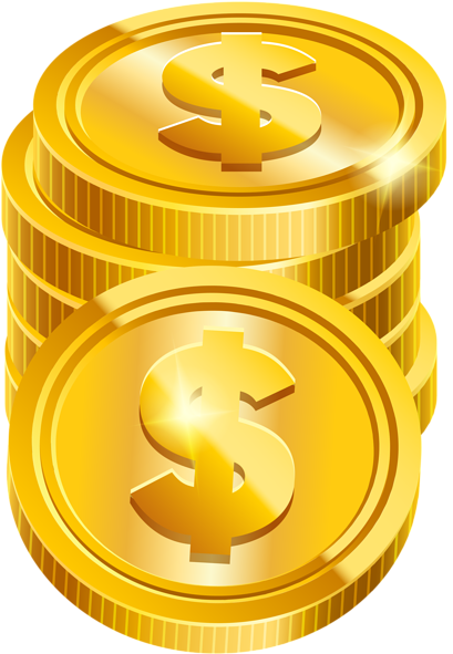 Coins Money Png Image Pictures Download - Money Clipart Transparent (421x600), Png Download