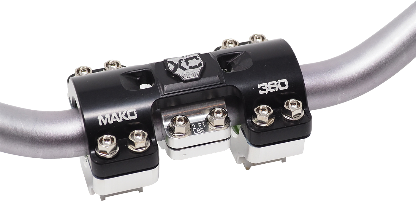 Mako Dirt Bike Bar Mounts Xcgear Png Mako Dirt Bike - Motorcycle (1400x791), Png Download