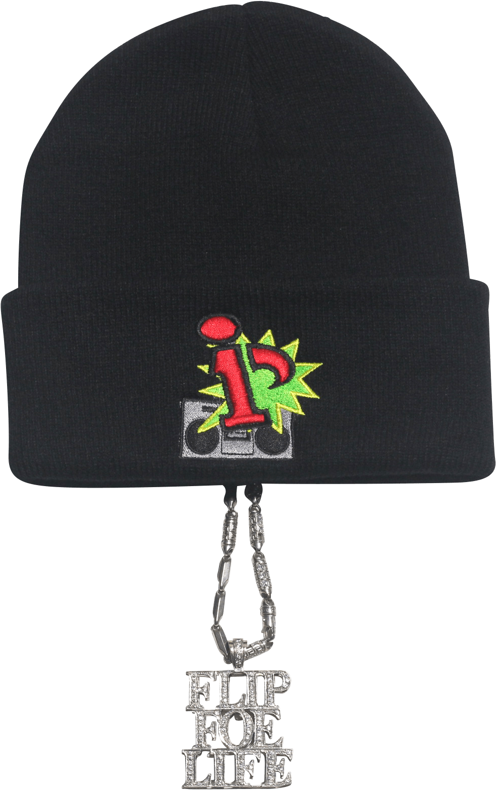 Ipictorial Radio 12 Inch Solid Knit Beanie Black - Beanie (2592x1728), Png Download