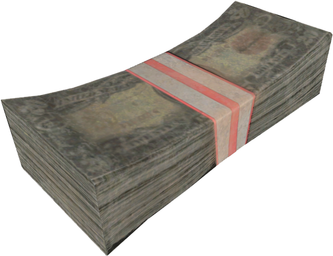 Pre-war Money - Fallout 3 Pre War Money Mod (950x677), Png Download