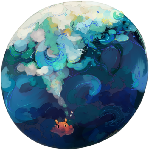 It's A Little Dumbo Octopus - Cirrina (500x501), Png Download