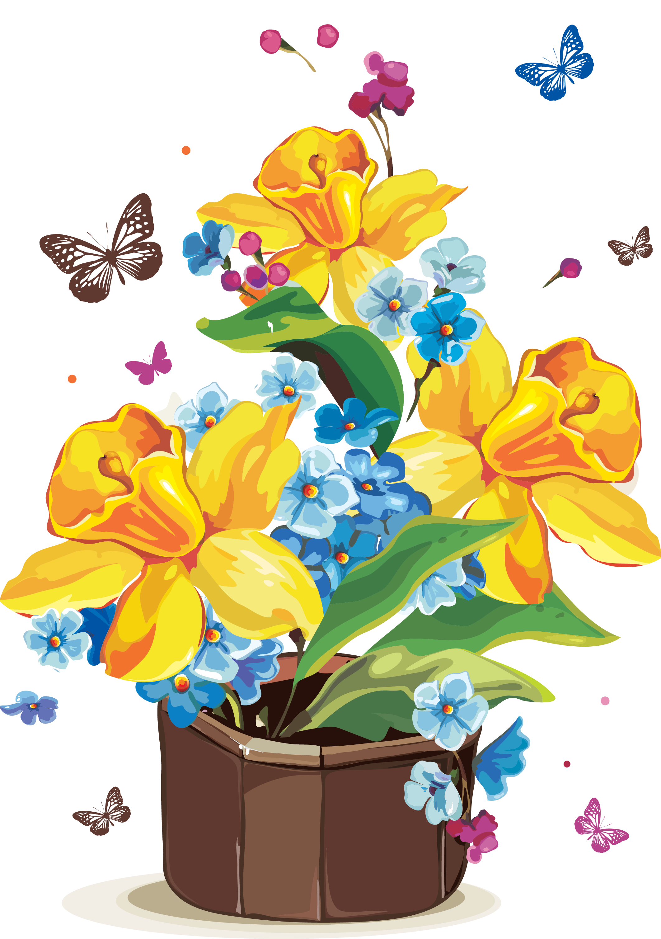 Pin By Tc Funda Ayvaz On My Decoupage Design - Vector Graphics (2124x3016), Png Download