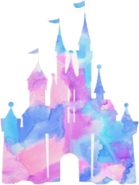 Disney Castle Silhouette (480x635), Png Download