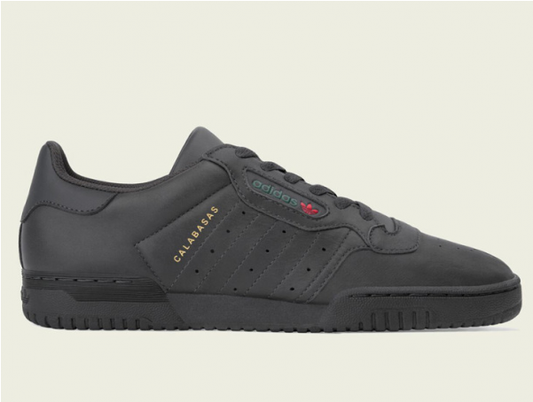 Yeezy Powerphase Black 10330 - Suede (600x707), Png Download