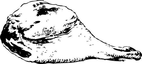 Leg Of Mutton Svg Clip Arts 594 X 270 Px (594x270), Png Download