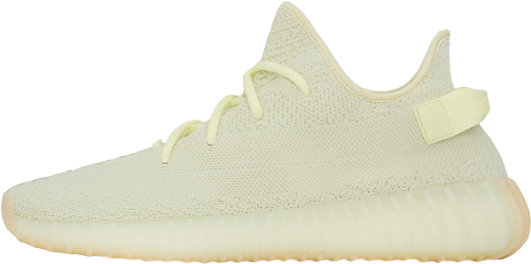 Graphic Transparent Stock Boost V Butter F The Sole - Butter Yeezy (640x387), Png Download