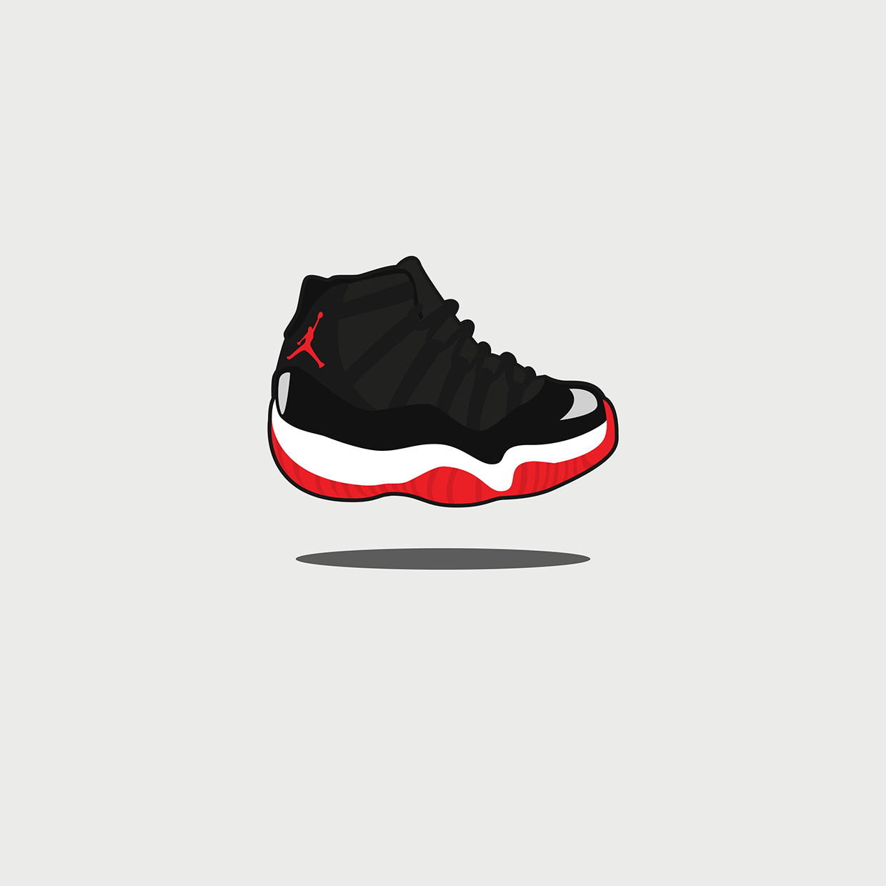 Cute Sneaker Illustration - Cute Sneaker Art (1240x1240), Png Download