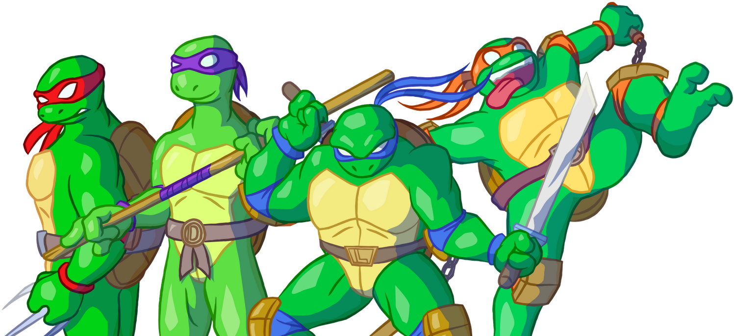 Well, With A New Teenage Mutant Ninja Turtles Series - Teenage Mutant Ninja Turtles (1600x800), Png Download