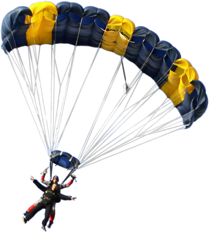 Parachute Sticker - Parachute Png For Editing (600x477), Png Download