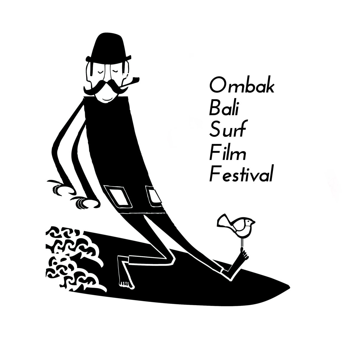 Ombakbal Surf Film Festival - Ombak Bali International Surf Film Festival (1500x1500), Png Download