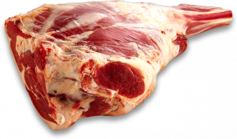 3011 - Lamb Short Cut Leg (468x274), Png Download