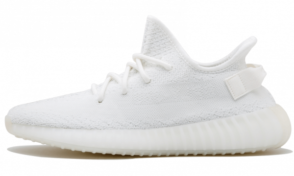 Yeezy Boost 350 V2 "cream" - Yeezy Boost 350 V2 Triple White (600x360), Png Download