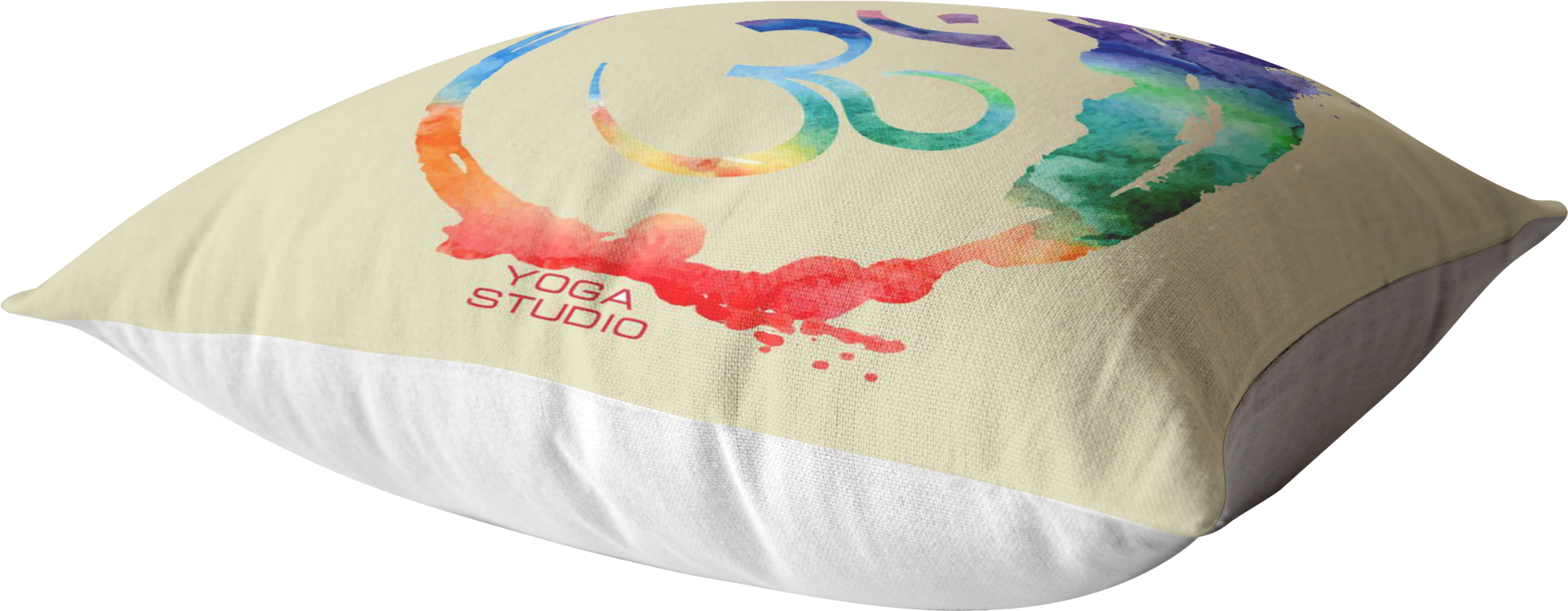 Watercolor Om Pillow - Mattress Pad (2000x2000), Png Download