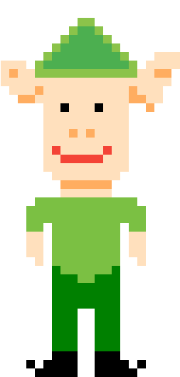 Elf On The Shelf - Cartoon (1200x1200), Png Download