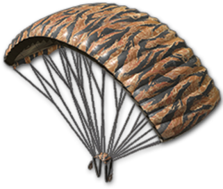 Pubg Bengal Tiger Parachute (360x360), Png Download